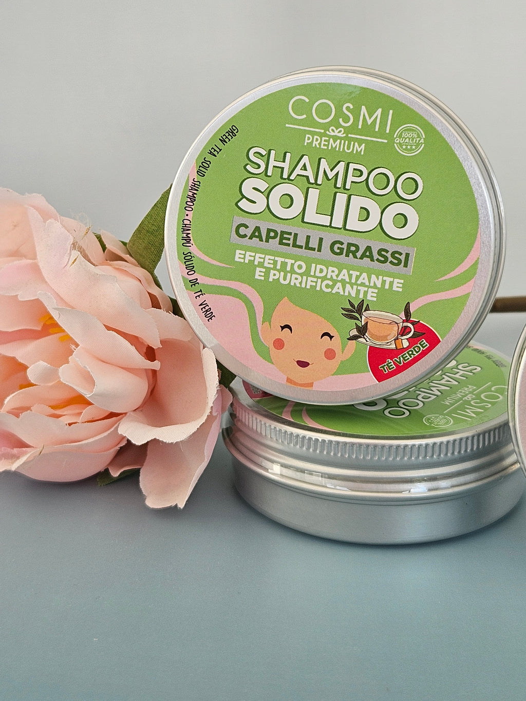 Savon solide Boite métal