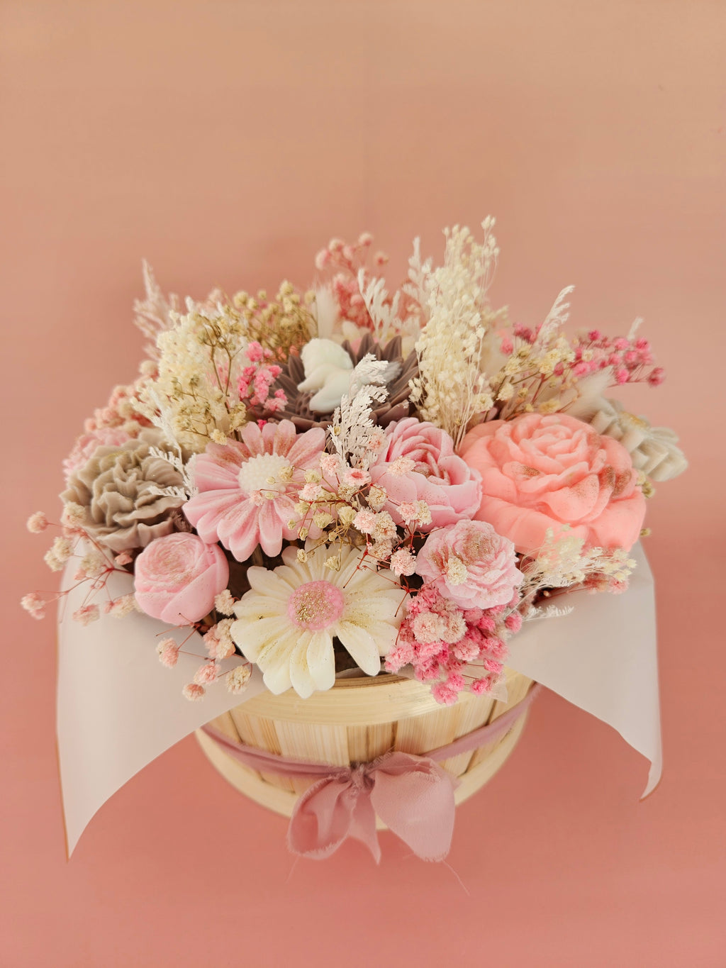 Corbeille XXL Fleurs éternelles