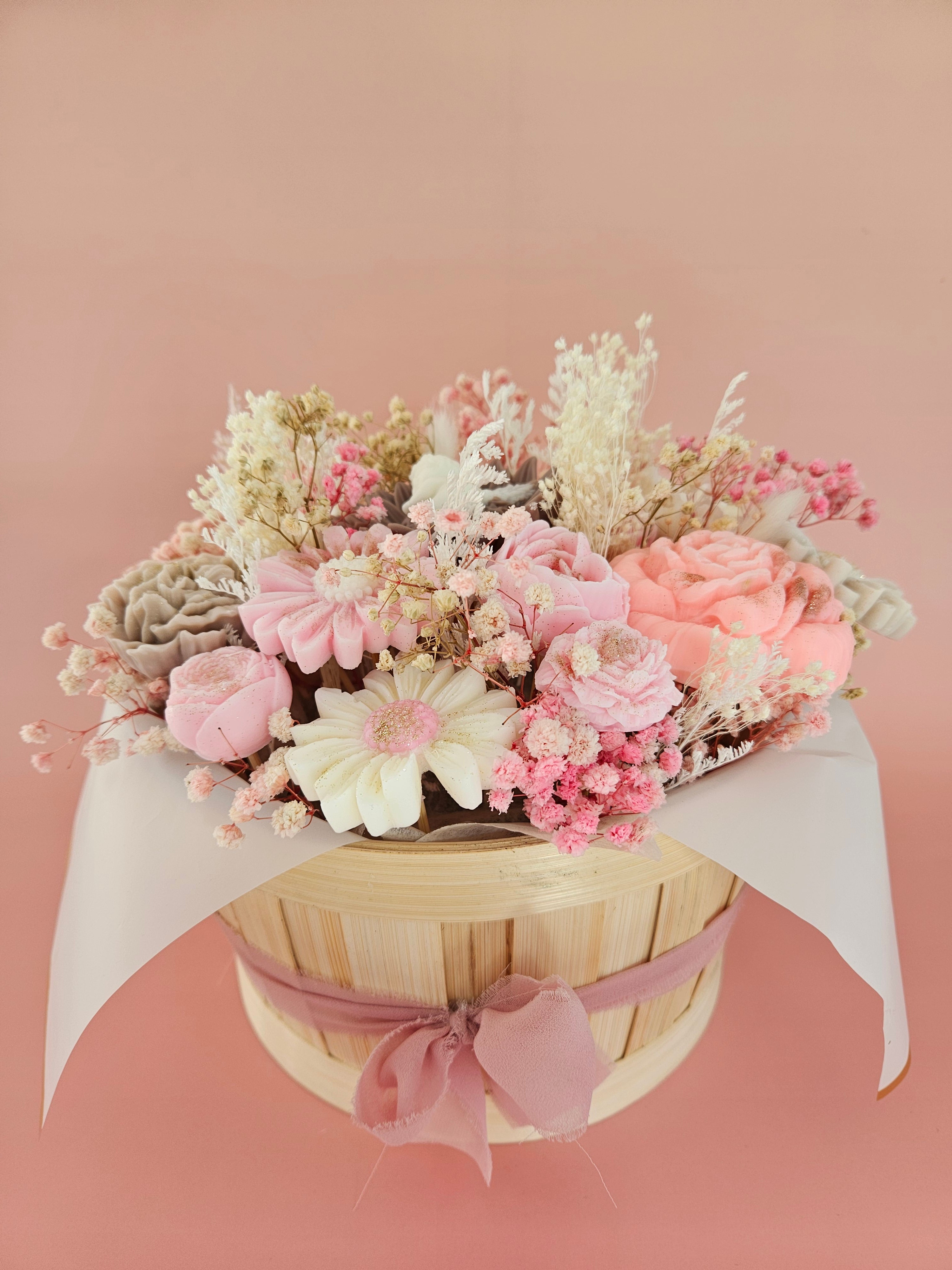 Corbeille XXL Fleurs éternelles