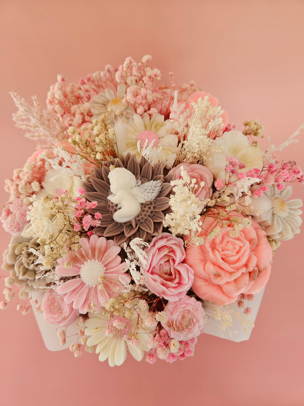 Corbeille XXL Fleurs éternelles