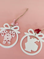 Suspension boule noel