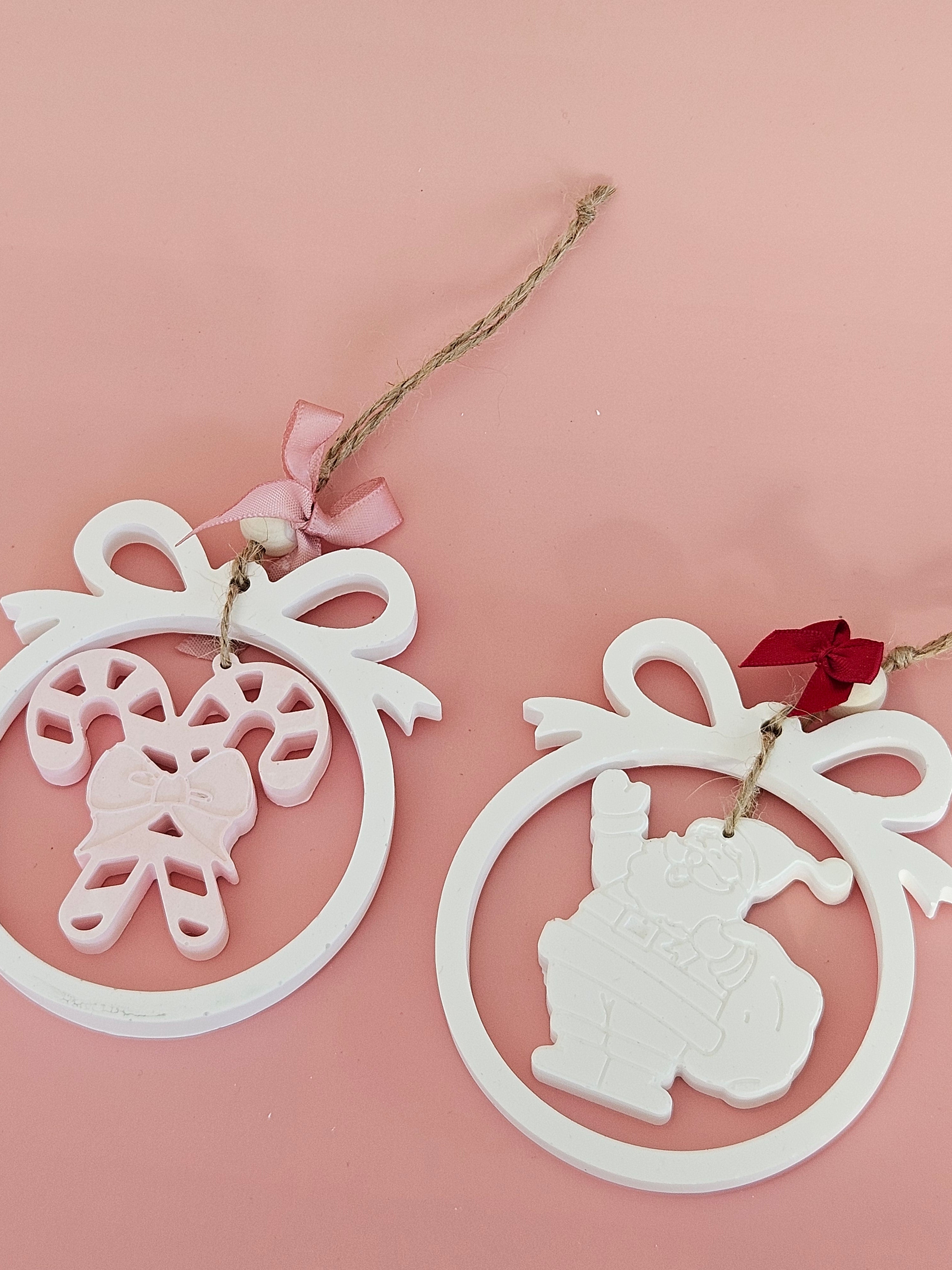 Suspension boule noel