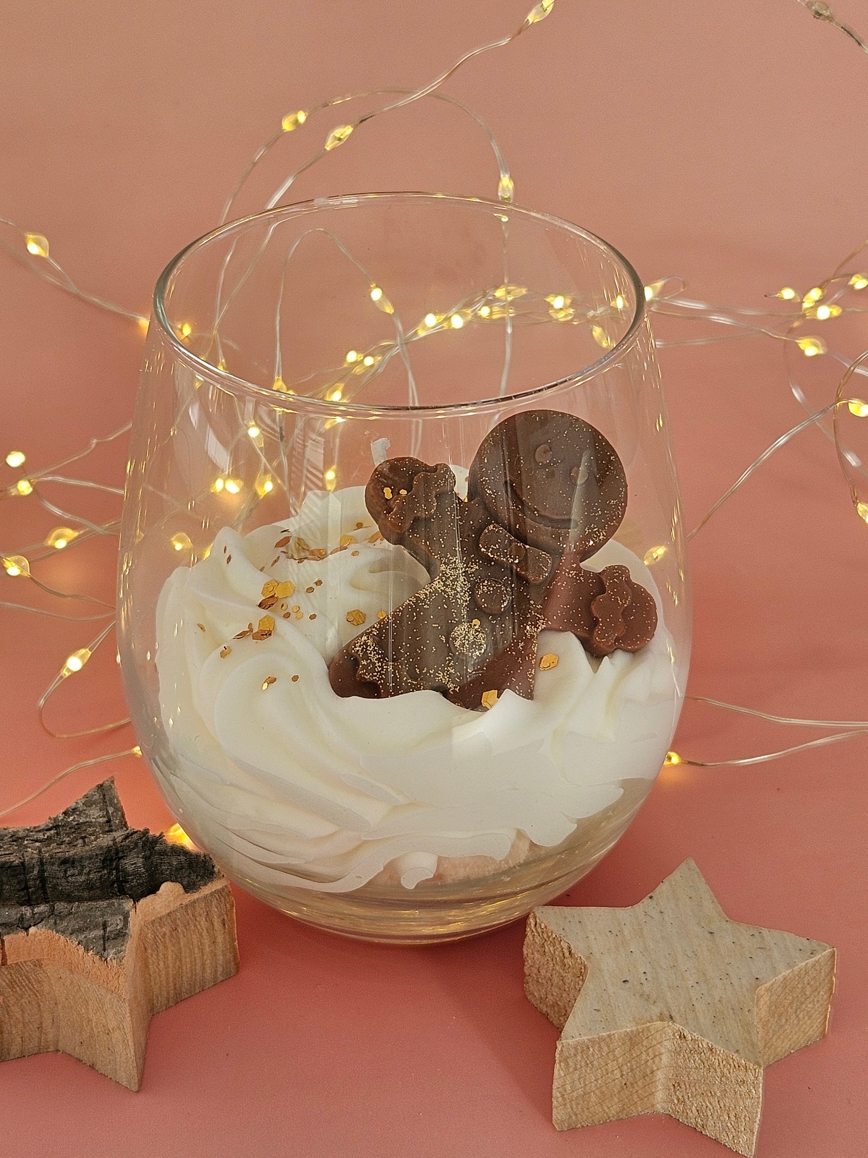 Bougie verre Cognac