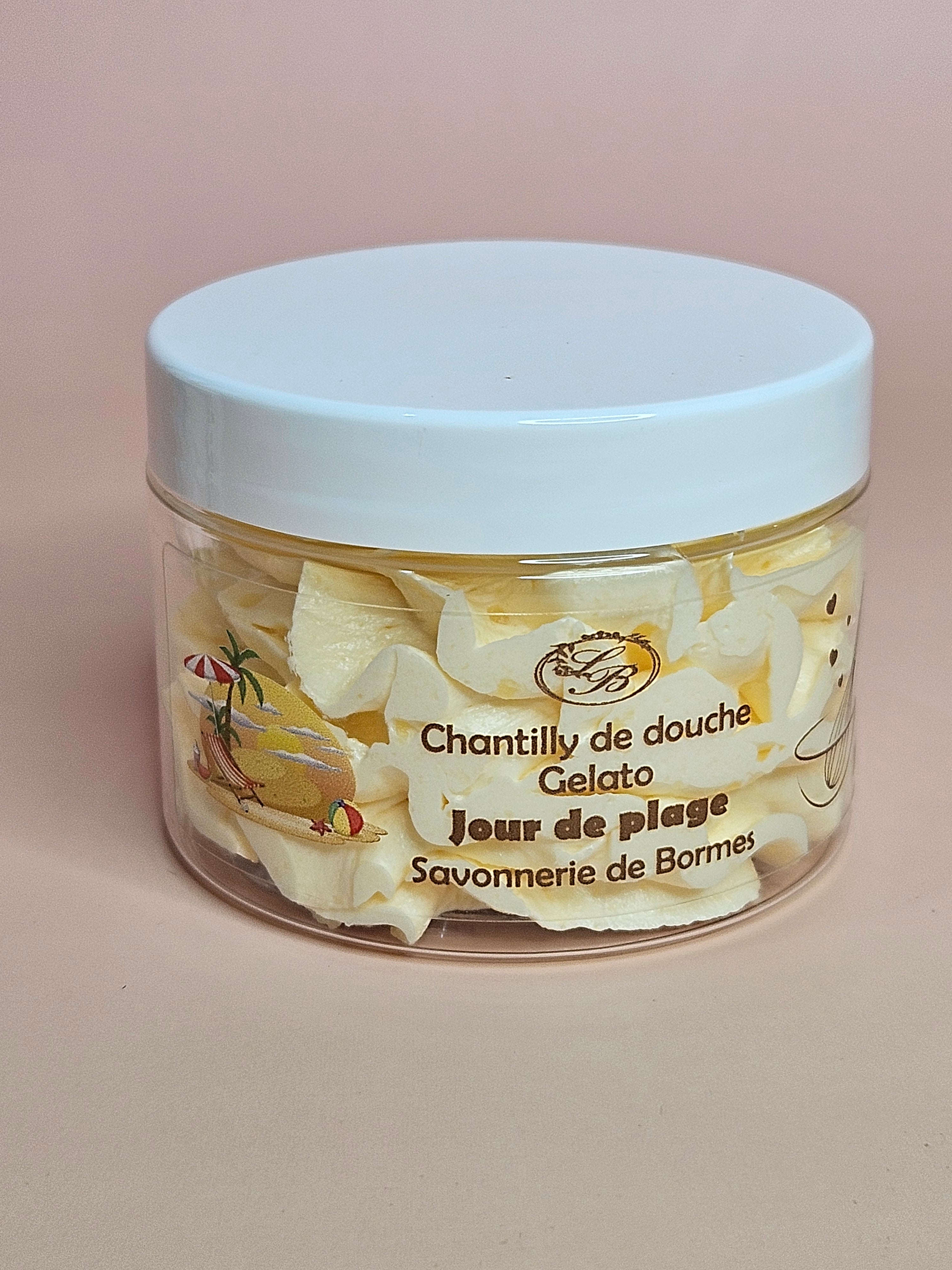 Chantilly de douche