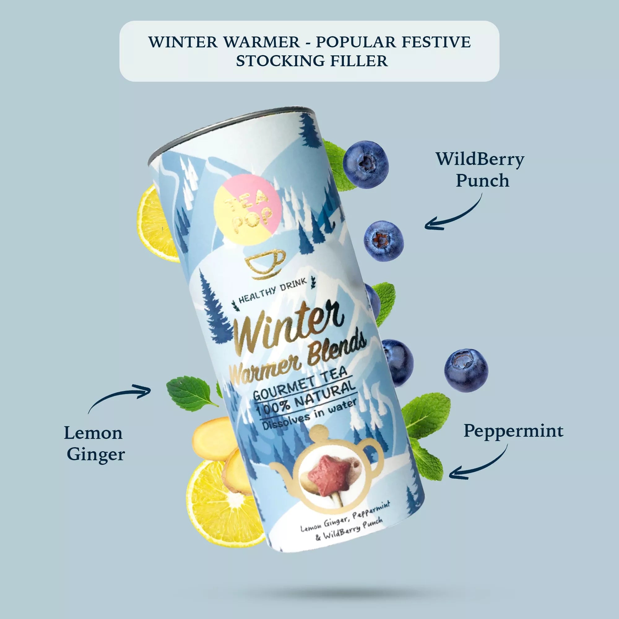 COFFRET WINTER 6 SUCETTES TEA