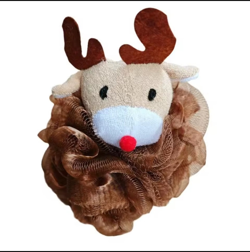 Fleur de douche renne de Noël