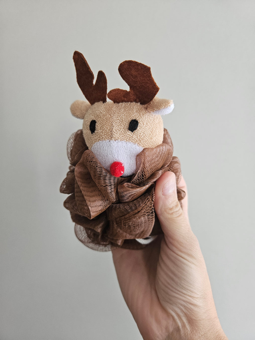 Fleur de douche renne de Noël