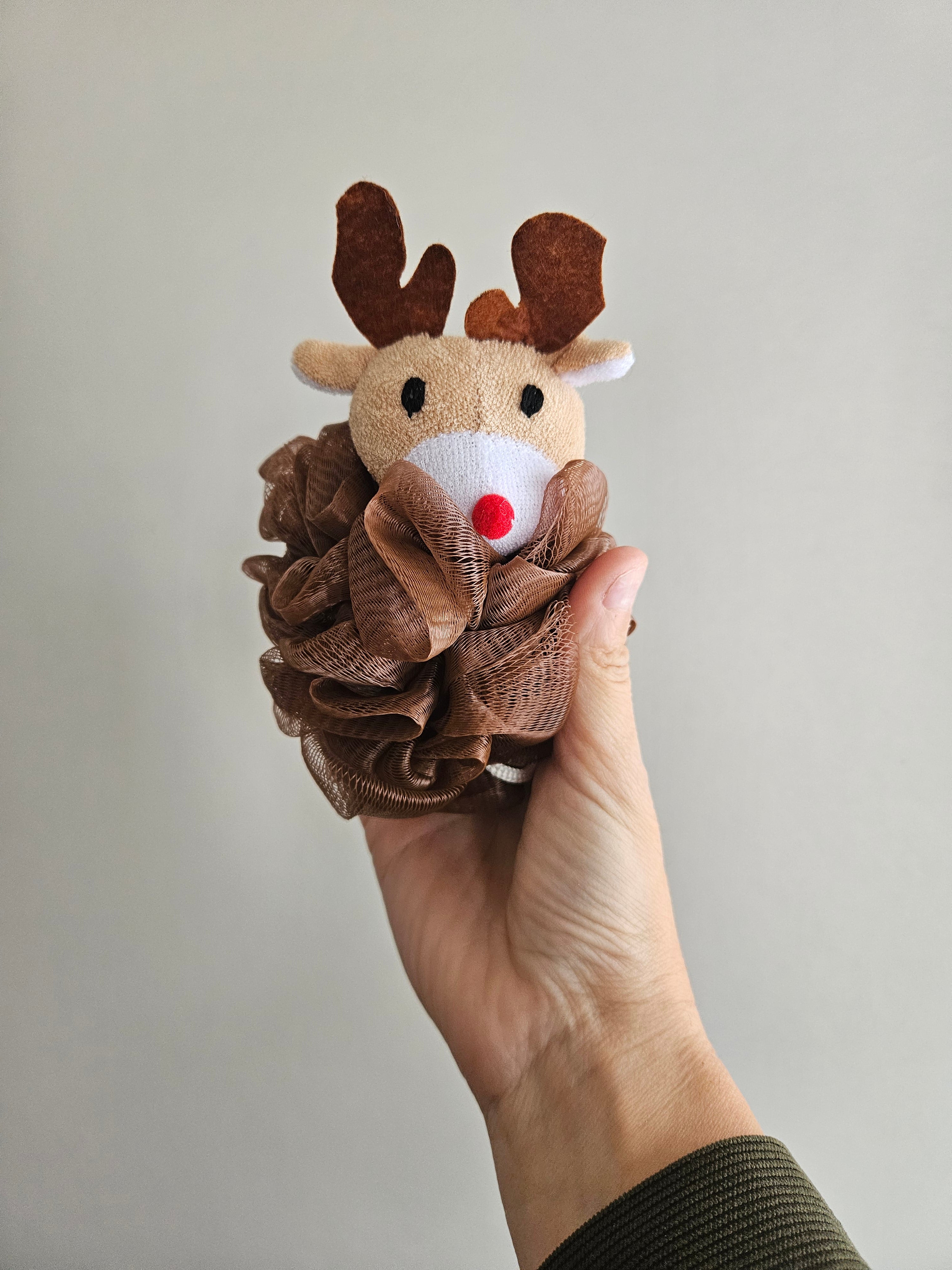Fleur de douche renne de Noël